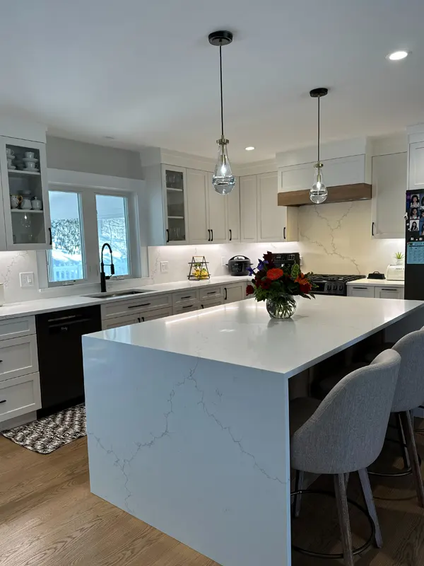 Marble, granite and quartz